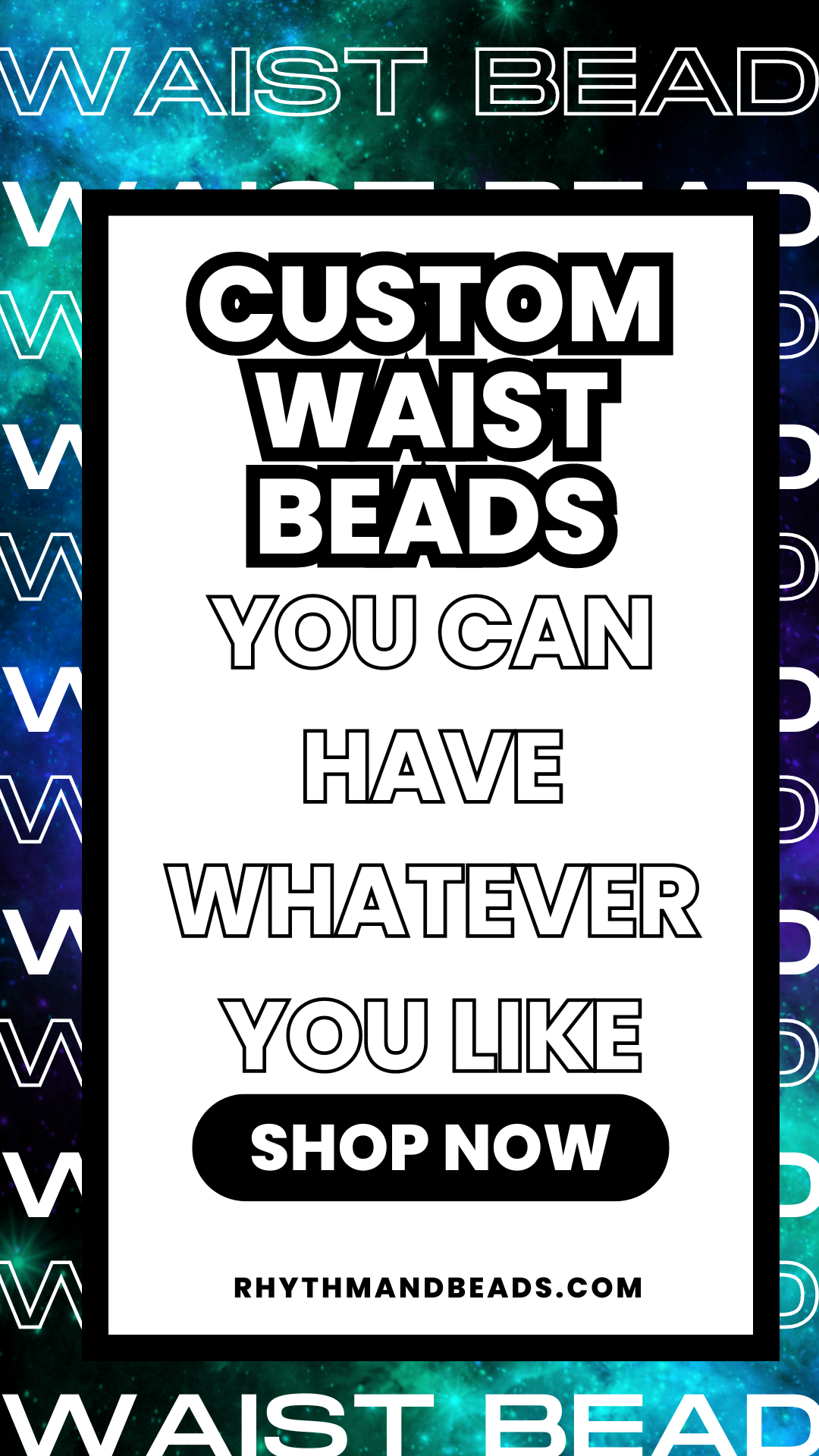 Whatever You Like- Custom Waist beads